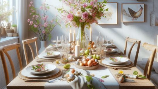 Aménager une table printanière : une touche fraîche pour accueillir le renouveau de la nature